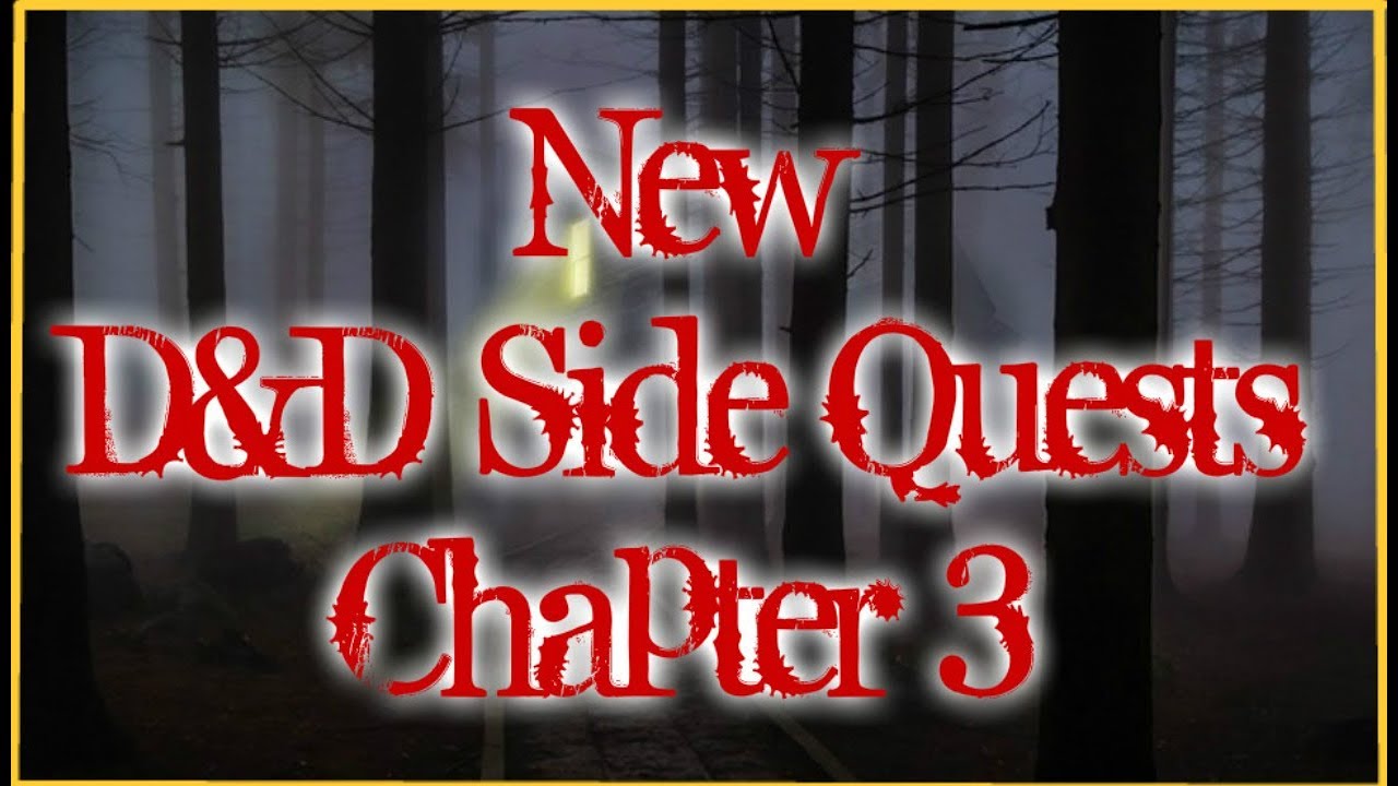 Main Quest Ideas Dnd Main Quest Ideas Dnd