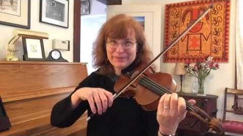 D major broken thirds: one octave drill