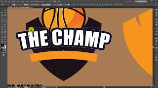Illustrator CC Tutorial   Graphic Design   Sports Logo Design