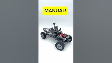 Lego Technic MANUAL chassis for Toyota Hilux series. Chassis evolution.