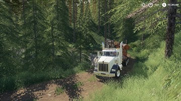 Challenging Roads and Challenging Loads: Hauling Big Logs on the Interior FS19