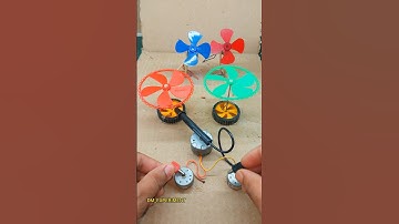 Automatic Fan Control System Using DC Motor and Switch Mechanism #tech #project