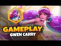 TFT - HITEI A GWEN 3 ESTRELAS E NUNCA MAIS PERDI UM ROUND!!! - Set 17