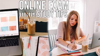 ONLINE EXAM + STUDY TIPS // study with me for online classes screenshot 5
