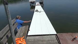How to upgrade your dock with Hewitt aluminum decking