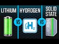 Lithium vs hydrogen vs solid state  ev battery technologies explained