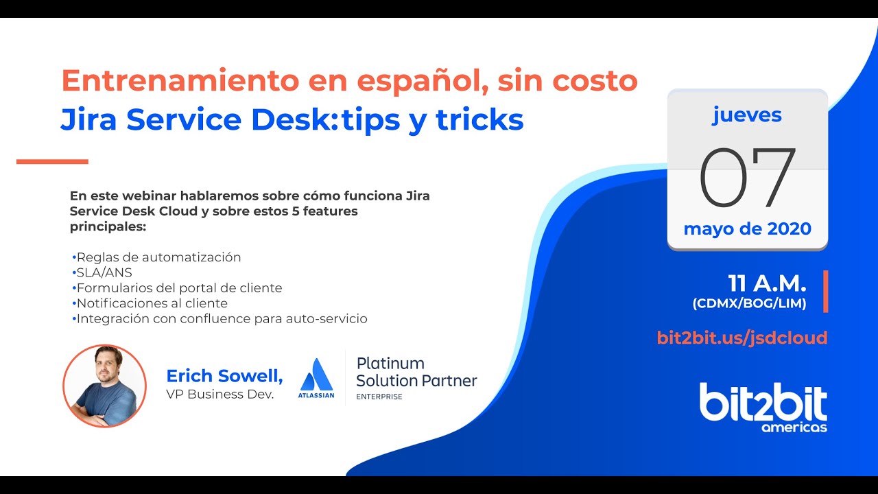 Jira Service Desk - tips y tricks por bit2bit Americas 
