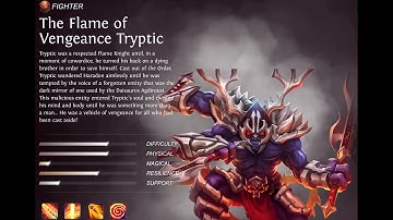 HEROES OF ORDER AND CHAOS (TRYPTIC)