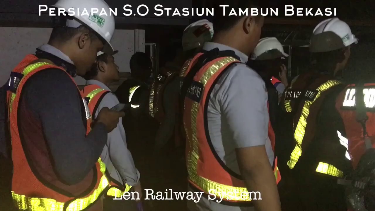 S.O Stasiun Tambun Bekasi Len Railway System