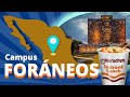 ¡No todo es CU! 👉🏼 Campus Foráneos de la UNAM