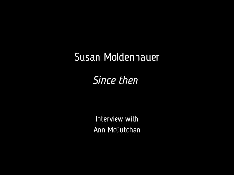 Susan Moldenhauer Interview with Ann McCutchan