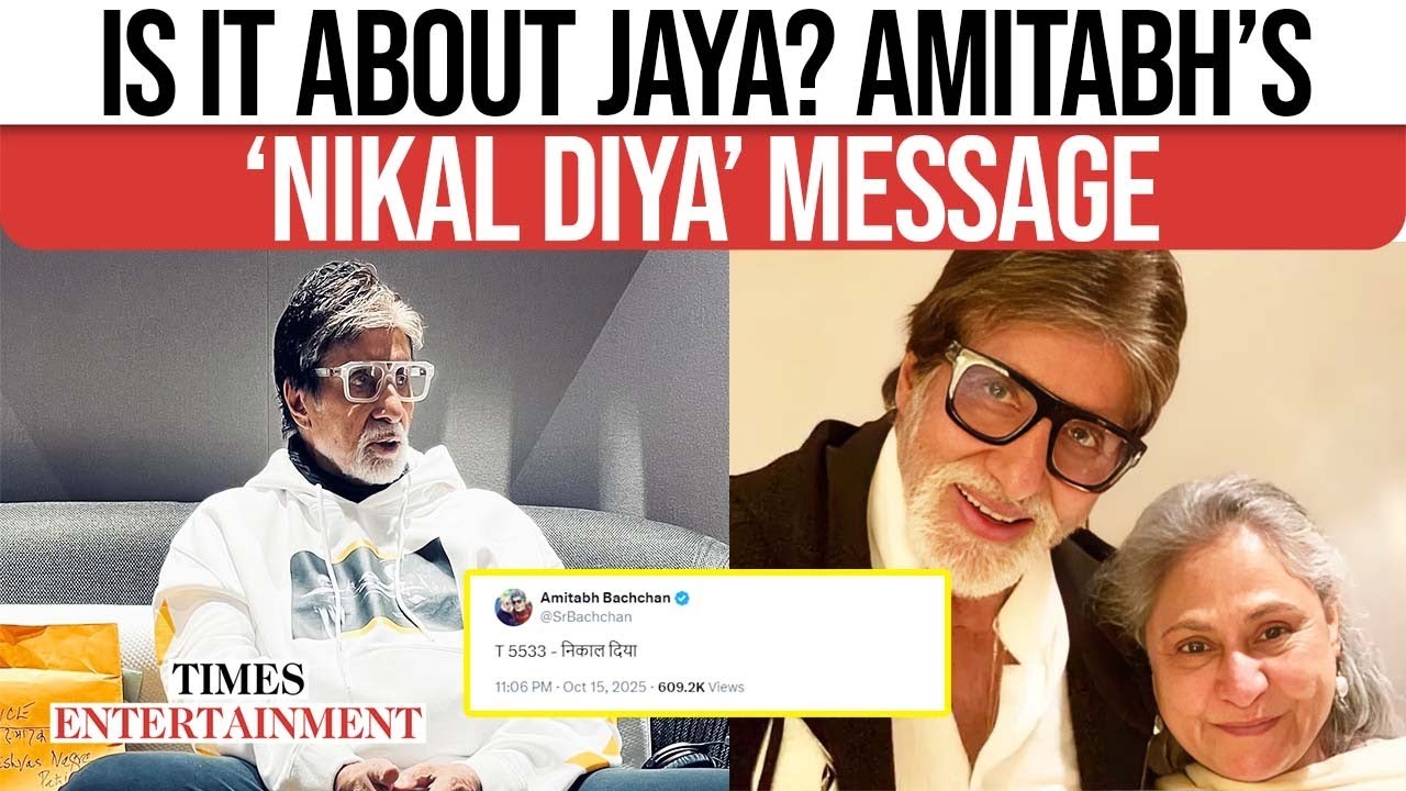 Amitabh Bachchan’s Cryptic 'Nikal Diya' Post Sparks Fan Frenzy Online