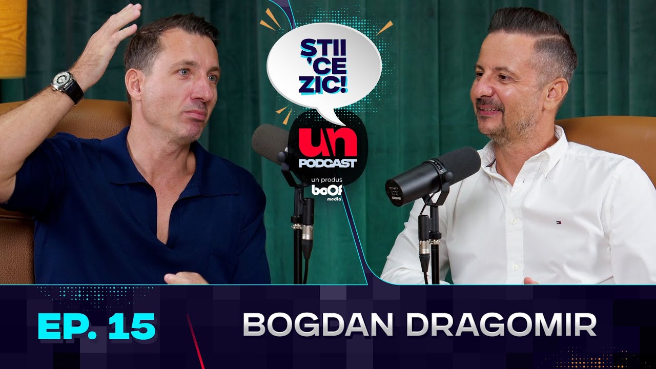 BOGDAN DRAGOMIR, MAI MULT DECÂT BĂIATUL LUI NEA' MITICĂ DE LA LIGĂ | Știi ce zic! -  ep 15