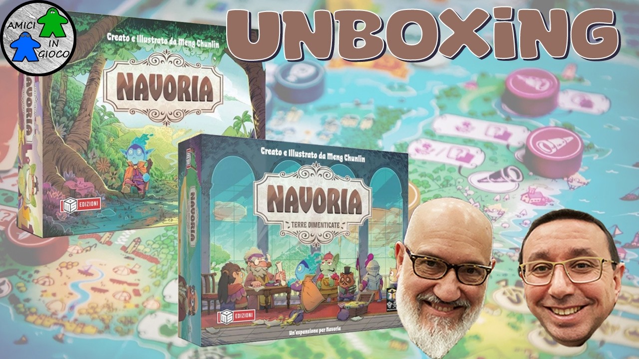 NAVORIA Base & Terre Dimenticate - Unboxing