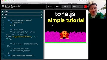 Javascript Tutorial: tone.js for synth sound