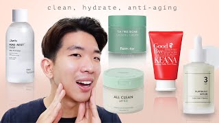 get young &amp; clear skin with NUMBUZIN, Farmstay and more! [2024 k-Skincare routine] ✨