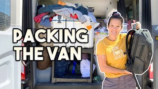 Packing The Van Tips Tricks 12 Passenger Van Has Tons Of Space