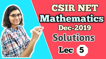 CSIR-NET Mathematics || Part-C Solutions Series || Real Analysis, Linear Algebra ||
