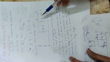 15  Mod 2 AE Small signal model of FET