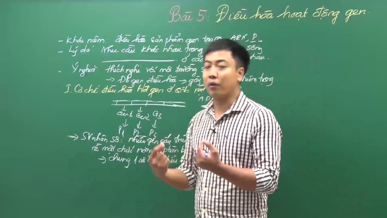 Thi THPTQG - Điều hòa hoạt động Gen - Thầy Đinh Đức Hiền