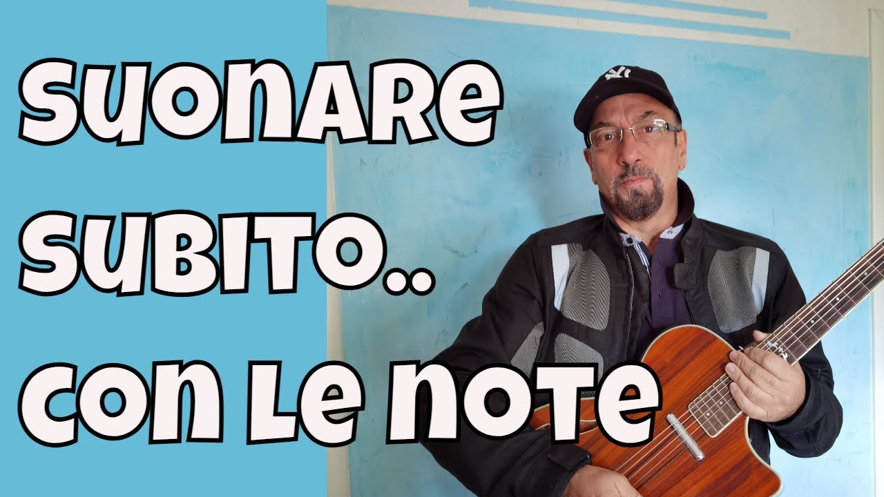 Chitarra imparare a suonare leggere la musica - YouTube