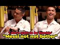 رد كريستيانو رونالدو قائلا إنه لا يتفق مع فكرة أن ليونيل ميسي أفضل منه 