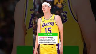 Lakers star Austin Reaves will be out for the remainder of the season with a Grade 2 oblique injury