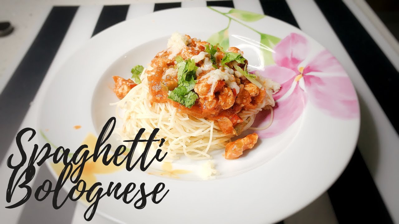 Spaghetti Bolognese Recipe Chicken Spaghetti Recipe Italian Cuisine YouTube