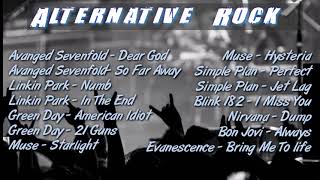 Alternative Rock Songs ( Avenged Sevenfold , Linkin Park , Green Day Blink 182 )