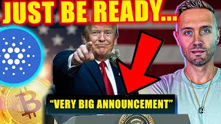 NEW: Trump ‘Earth-Shattering’ Announcement! Crypto Holders BE READY