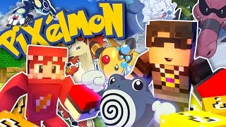 Minecraft pixelmon | lucky block pokemon battle! (legendary pokemon!)