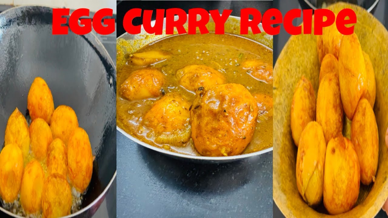 How To Make The Egg Curry At Home | Egg Curry Kaise Banta  Hain | Egg Curry Kaise Banye
