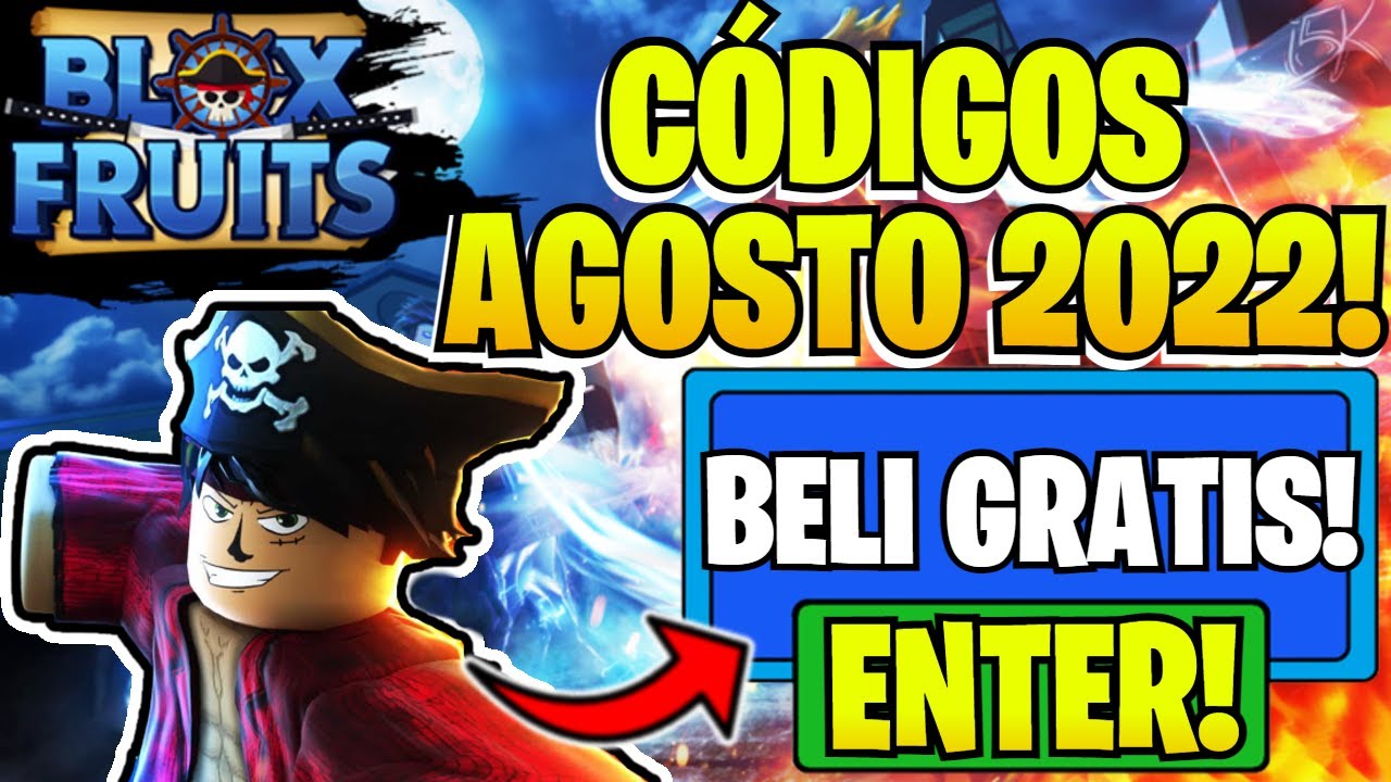 19 CODIGOS DE BLOX FRUITS CODES ROBLOX AGOSTO 2022 *ACTIVOS* 