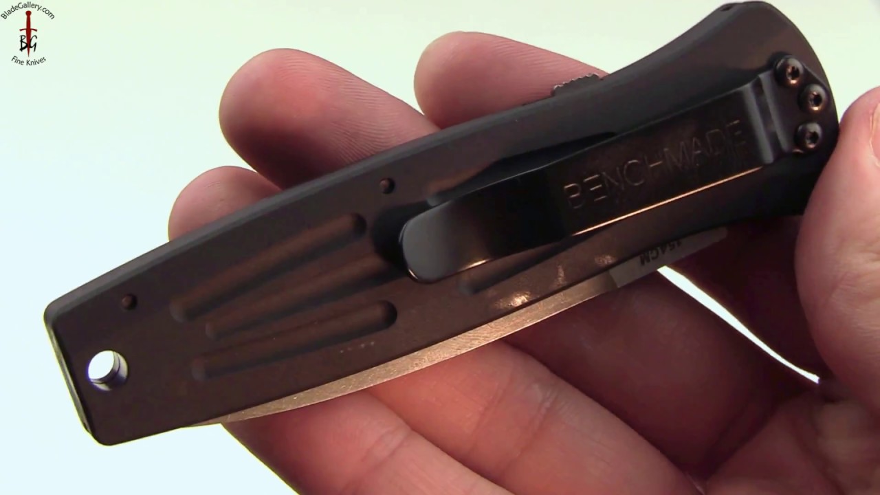 Benchmade Auto3550 Hand Display with Deploy and 154CM steel by ...
