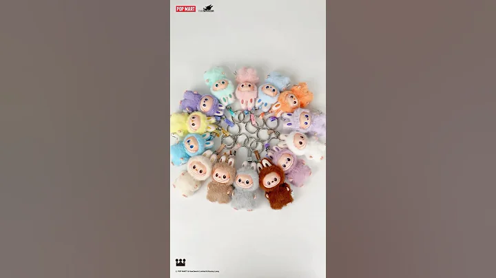 ✨ Cute LABUBU Pin For Love 💖 | PopMart Vinyl Plush Pendant