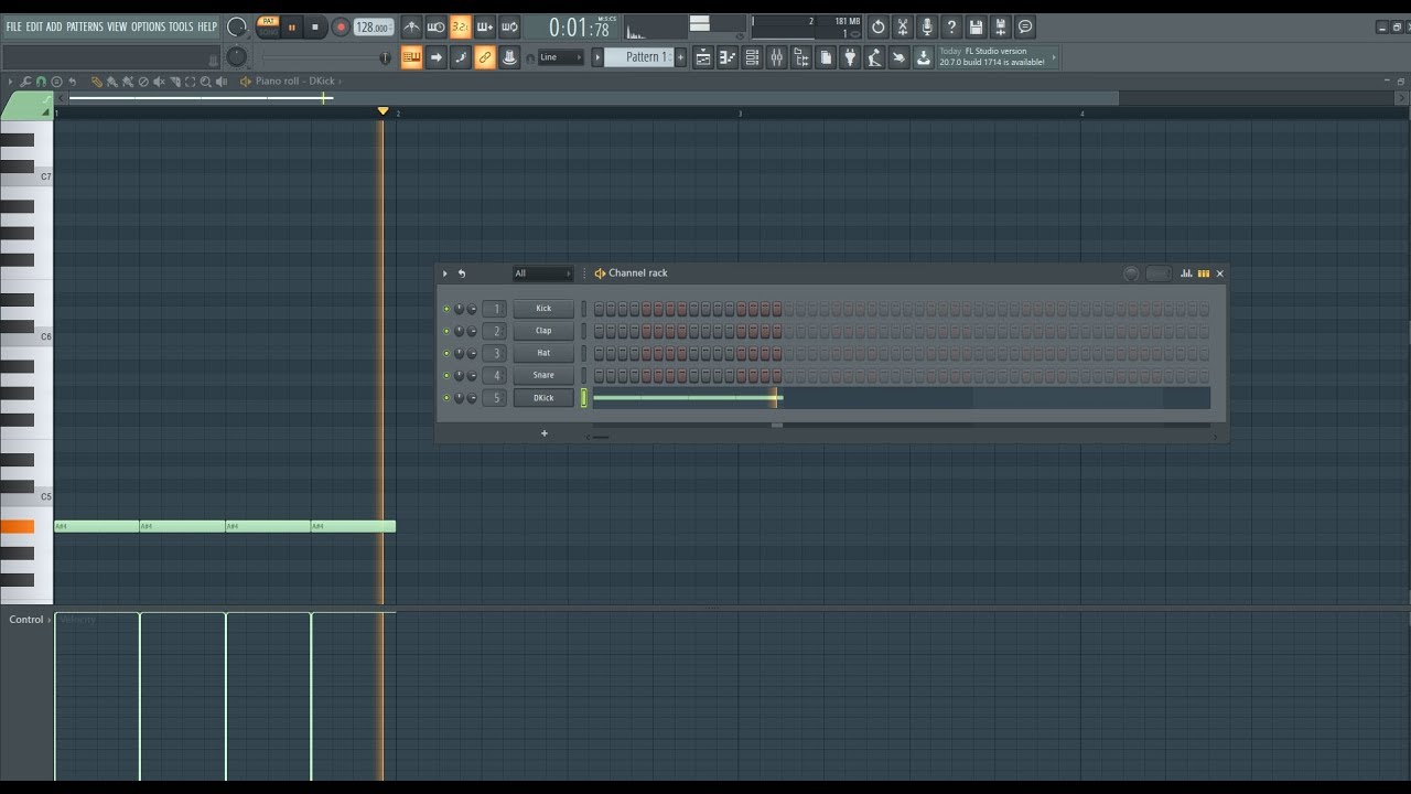 Acid Techno SUMMER (FL Studio LIVE)