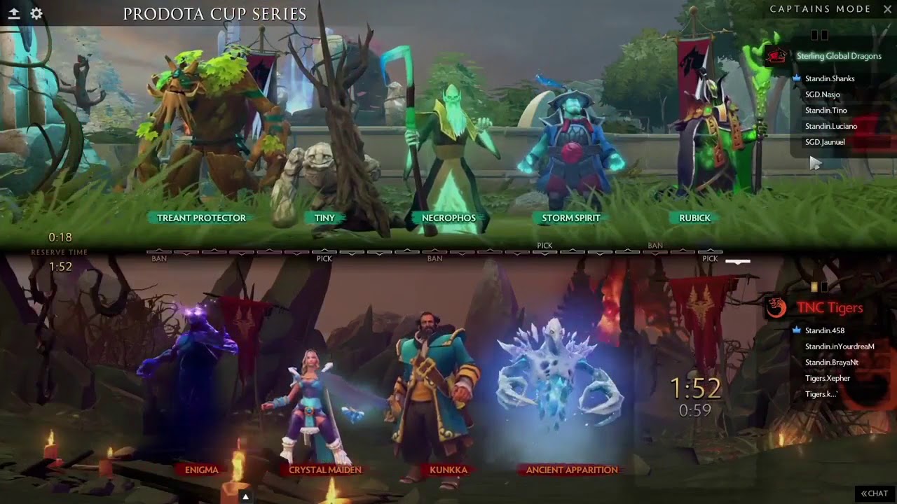 TNC TIGERS VS SGD BO3 - PRODOTACUP SEA 2018 LOWER BRACKET EPIC TEAMFIGHT!