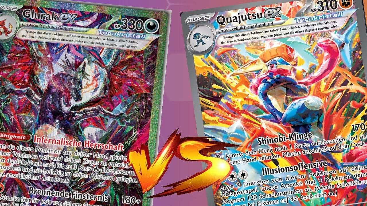 Glurak ex Deck! Pokémon TCG LIVE Glurak ex VS Quajutsu ex