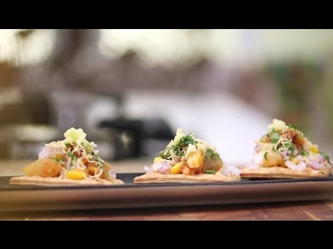 Biscuit Corn Sev Puri | Simple Vegetarian Khana With Chef Saurabh | Sanjeev Kapoor Khazana