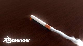 Satisfying Cigarette Smoke Simulation | Blender