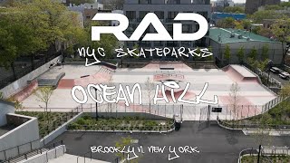 RAD NYC SKATEPARKS - OCEAN HILL PLAYGROUND - BROWNSVILLE SKATEPARK - BROOKLYN, NY
