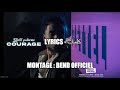Djalil Palermo 2020 Courage Lyrics الكلمات