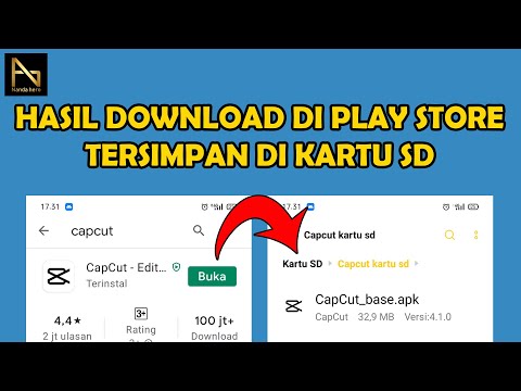 Video: Bagaimana cara mengubah penyimpanan play store saya ke kartu SD?