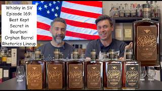 Best kept secret in dusty bourbon: Orphan Barrel Rhetorics Lineup (Old Bernheim) #whiskyinsv #169