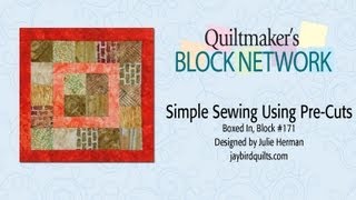 Simple Sewing Using Pre-Cuts