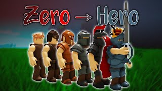 'Zero to Hero'  ARMOR UPGRADE CHALLENGE in ROBLOX SURVIVAL GAME