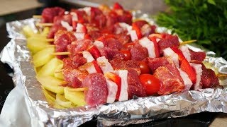 Свиной Шашлык в Духовке. Вкусный  и Сытный обед by Ольга Матвей 61,224 views 3 weeks ago 9 minutes, 8 seconds