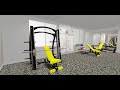 Ardent Fitness Vesada Apartments 3D Walkthrough 3710sf