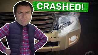 I Already Crashed My New Toyota Land Cruiser
