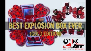 Explosion Box (Gold Edition) - S2 Ink Jet [100% Customized]